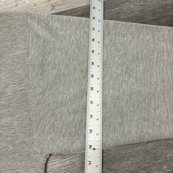 Vintage Y2K Russell Athletic Heather Gray Mens 2XL Blank Crewneck Sweatshirt - Picture 8 of 11